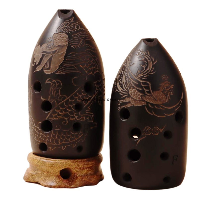 Musical Instrument Xun - 8/10 Holes Chinese Ancient Xun Professional