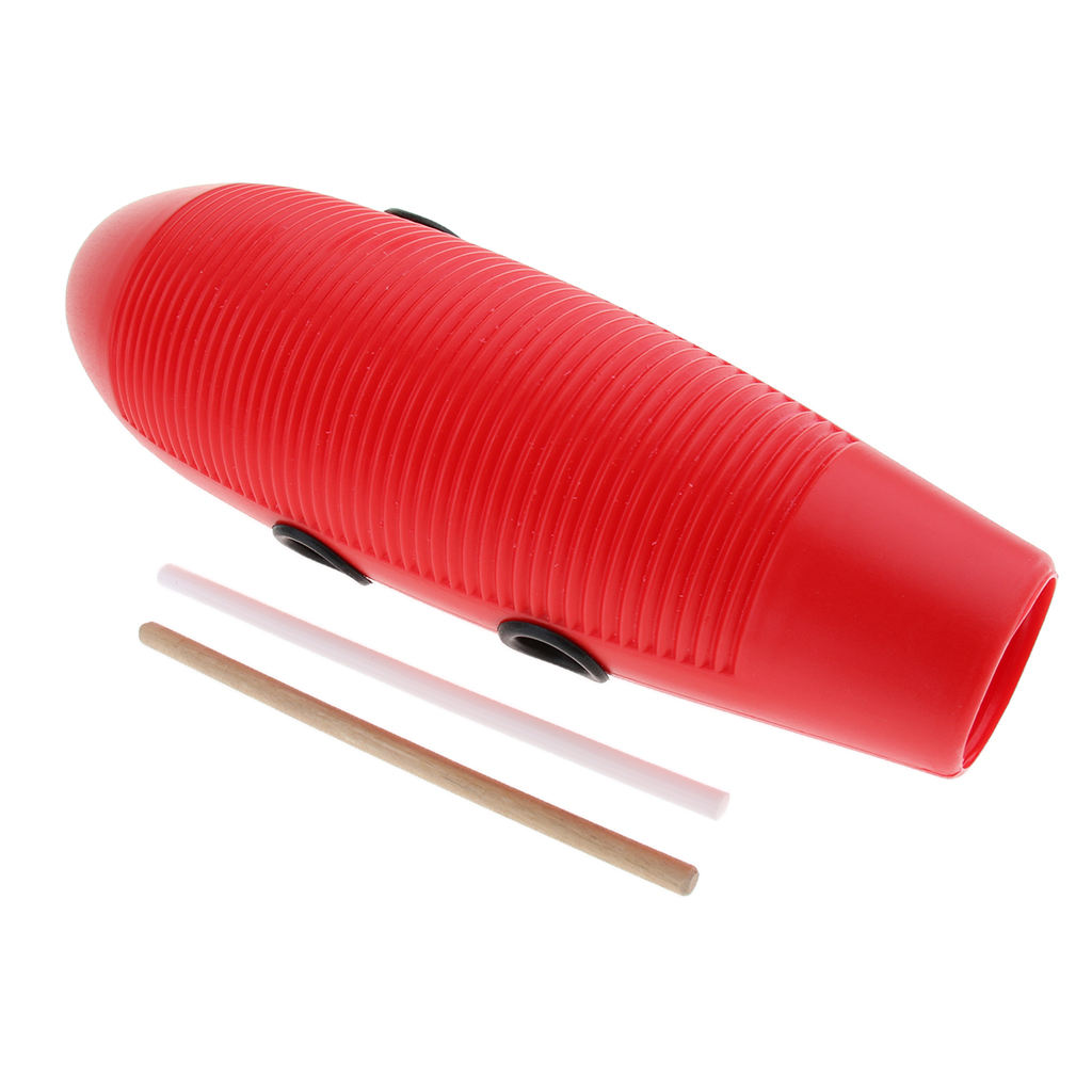 Guiro Scraper Instrument - Guiro Với 2 Scrapers, Tiếng La