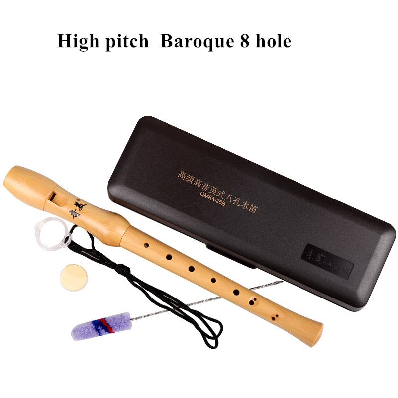 Musical Instrument German - Gỗ Đầu Ghi Gaita Soprano 8
