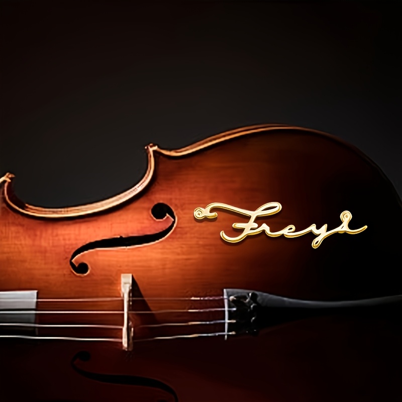 Musical Instrument Name - [Custom] Decorative nameplates with names, personalized