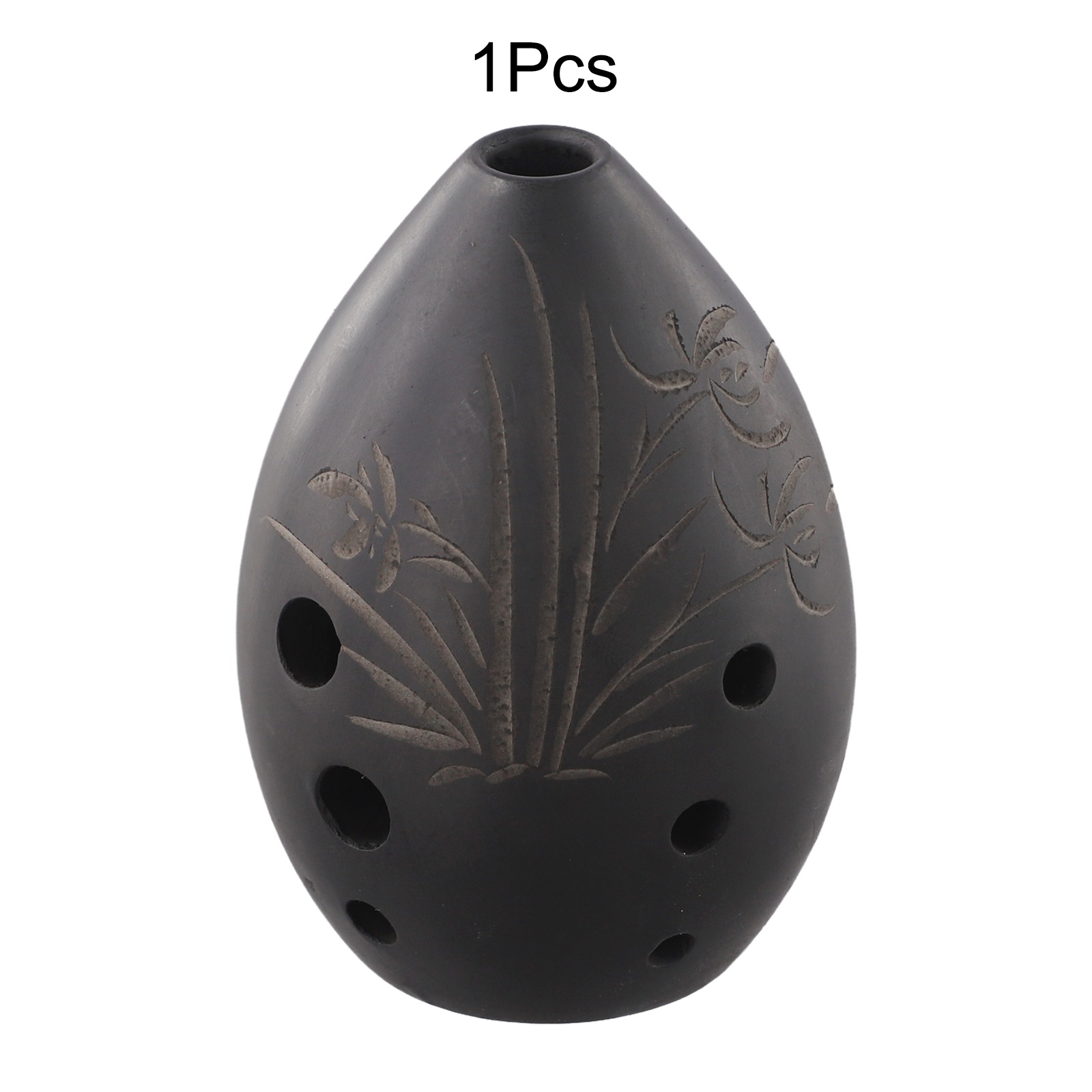 Black 8 Hole Ocarina Clay Xun  - đánh giá và giá Musical Instrument Xun