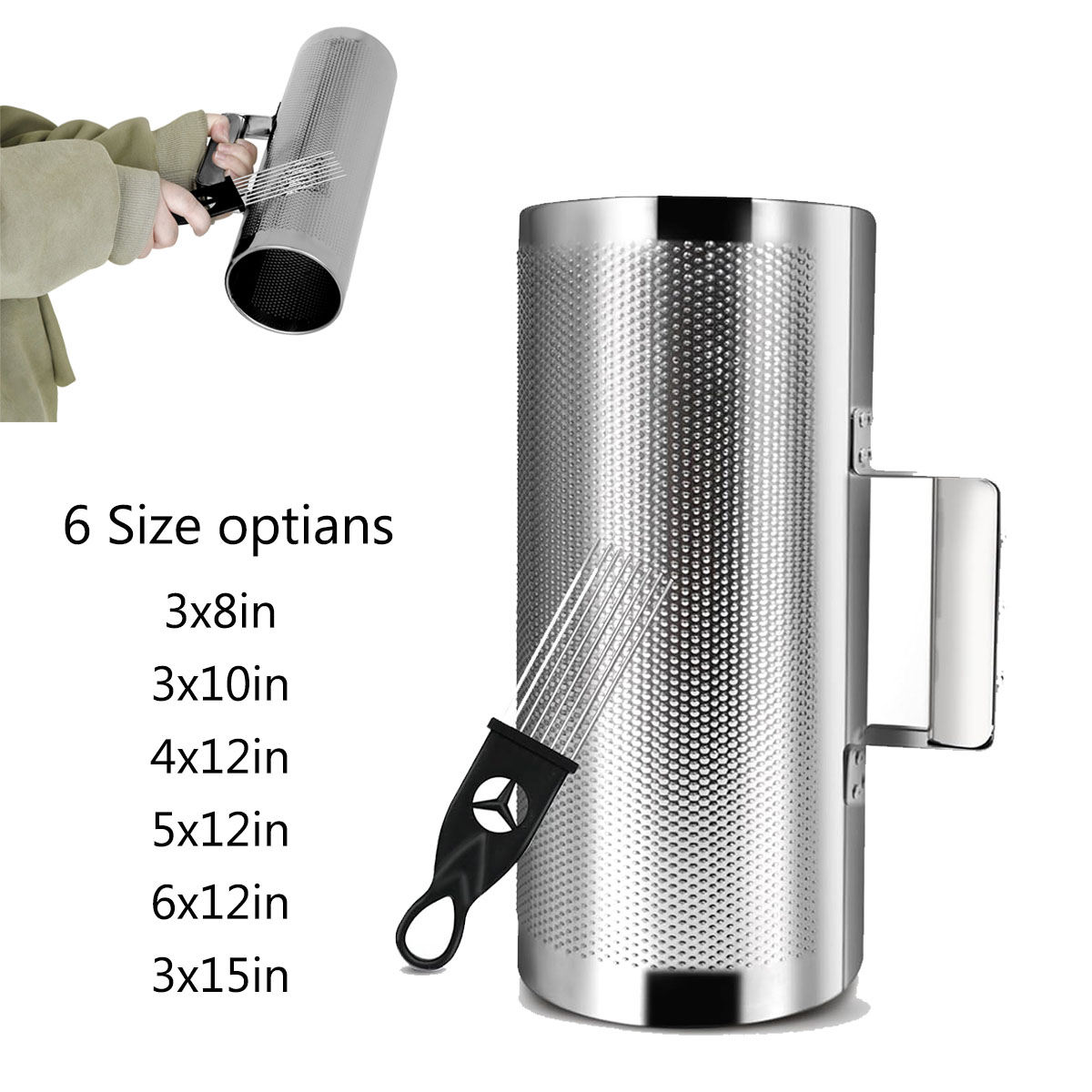Miwayer Musical Stainless Stee - đánh giá và giá Guiro Scraper Instrument
