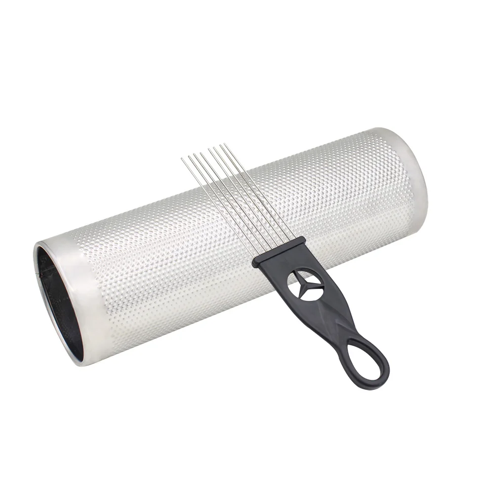 Scraping Tube Stainless Steel  - đánh giá và giá Guiro Scraper Instrument