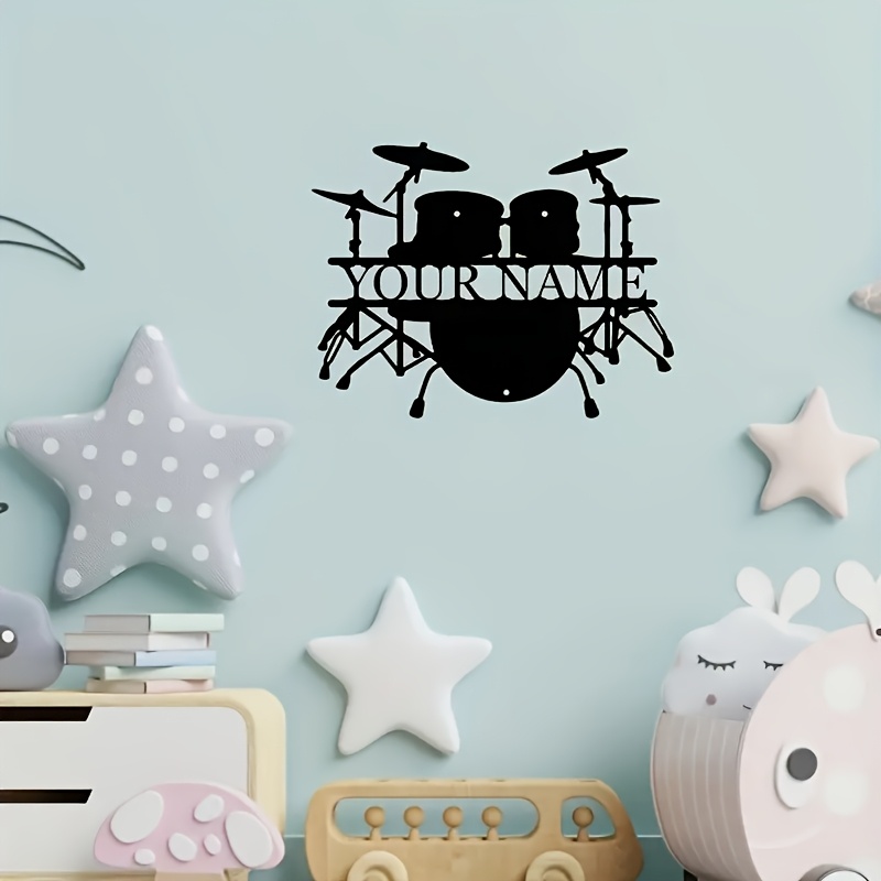 Custom Drum Set Metal Wall Art - đánh giá và giá Musical Instrument Name
