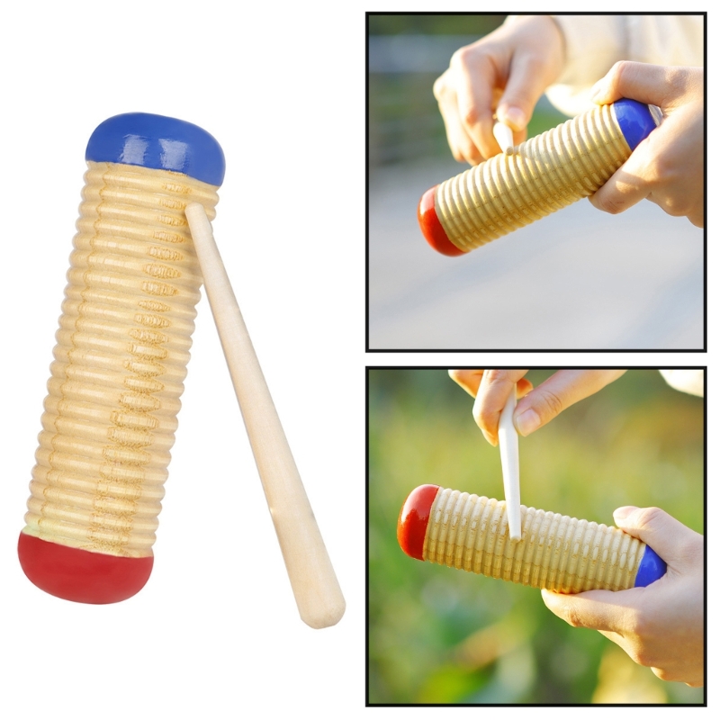 Q39E Guiro Cạp Nhạc Guiro Cạp  - đánh giá và giá Guiro Scraper Instrument