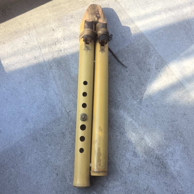 GA Key Double Tube Flute Handm - đánh giá và giá Musical Instrument From India