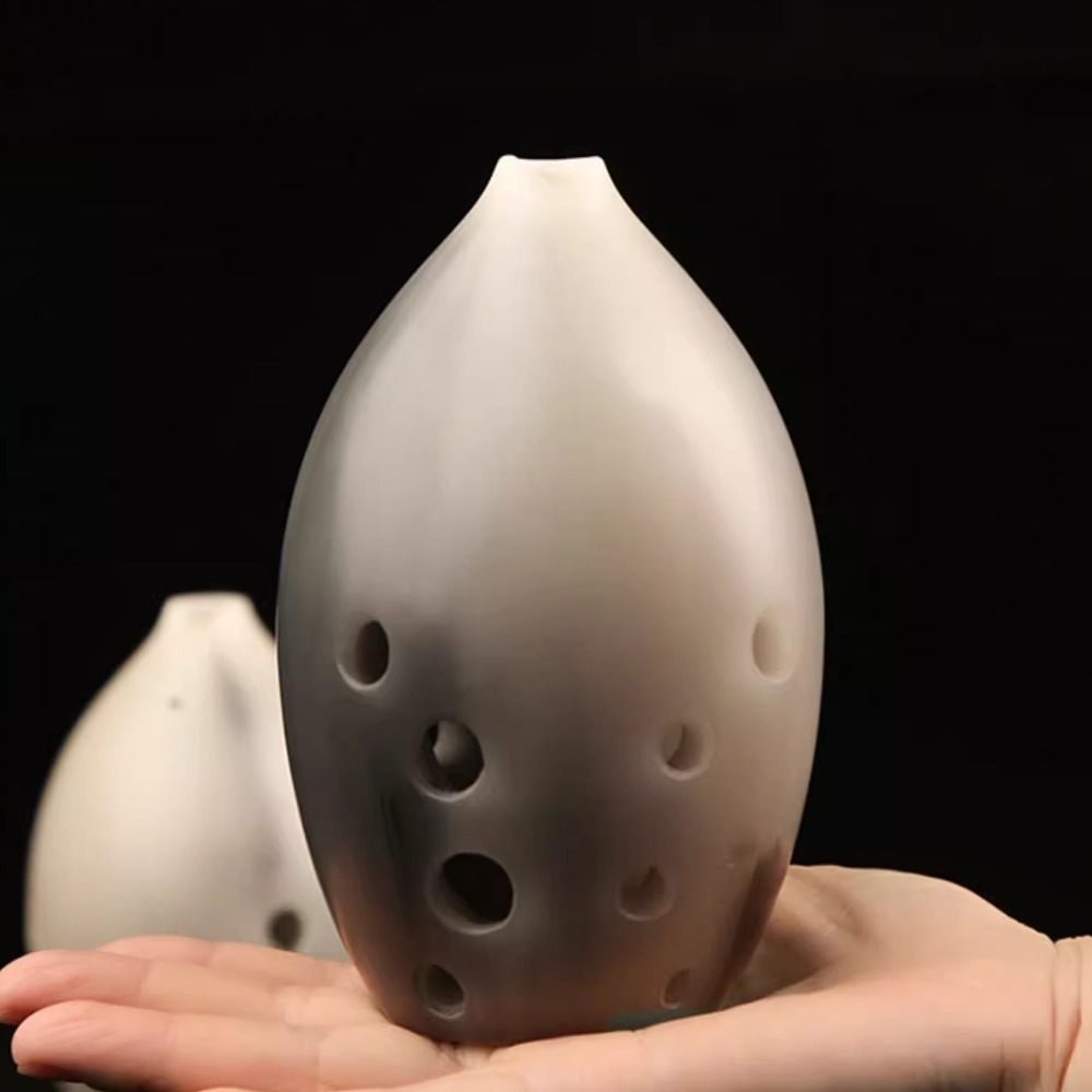 10 Hole Pear-shaped Resin Xun  - đánh giá và giá Musical Instrument Xun
