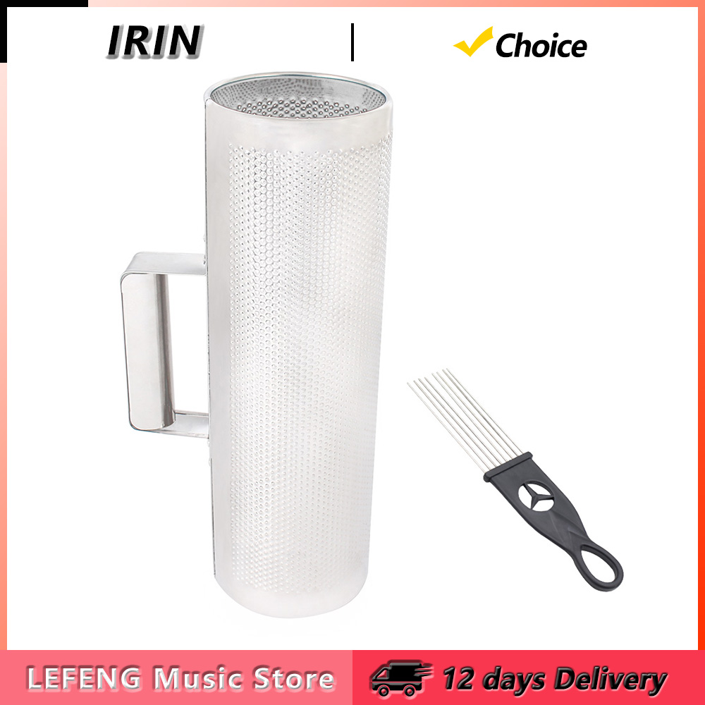 IRIN Guiro Large Stainless Ste - đánh giá và giá Guiro Scraper Instrument