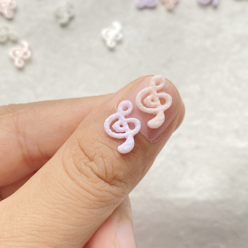 50pcs Mix Resin Mini Pink Musi - đánh giá và giá Musical Instrument Symbols
