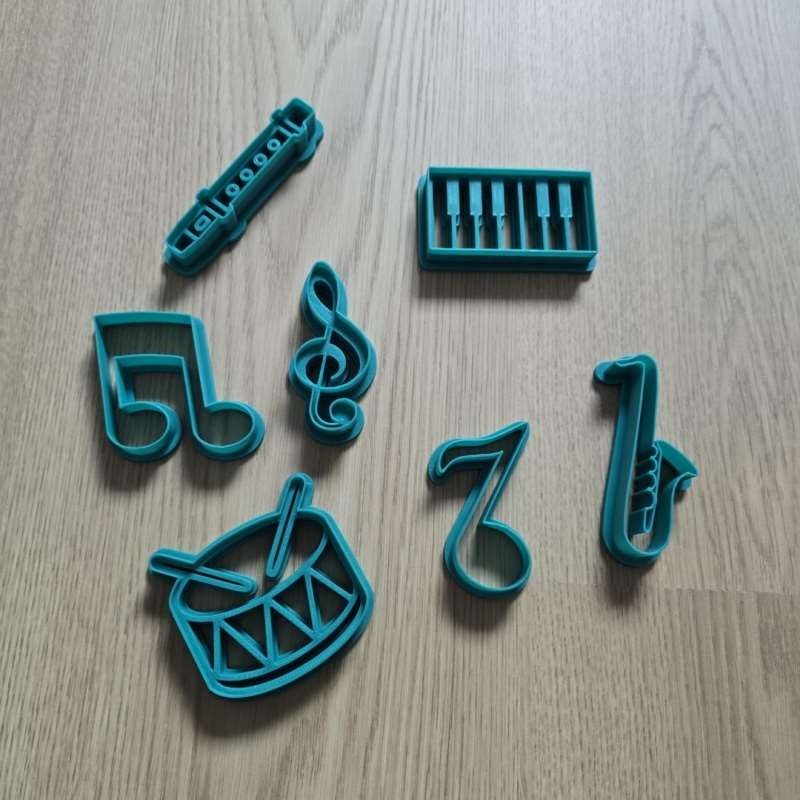 Musical Note Instrument Cookie - đánh giá và giá Musical Instrument Symbols