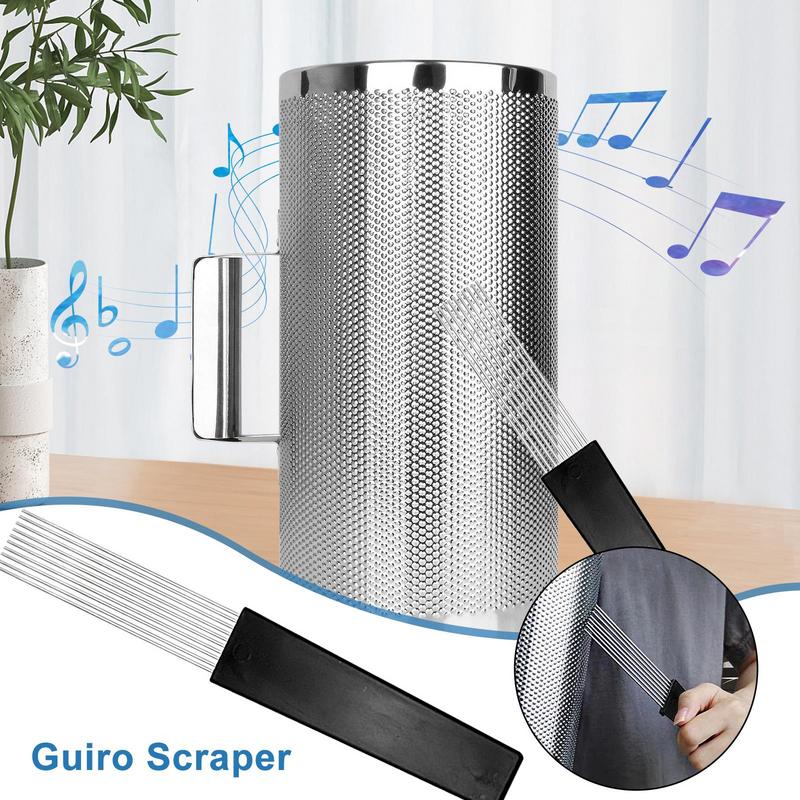 Guiro Metal Scraper Guiro Brus - đánh giá và giá Guiro Scraper Instrument
