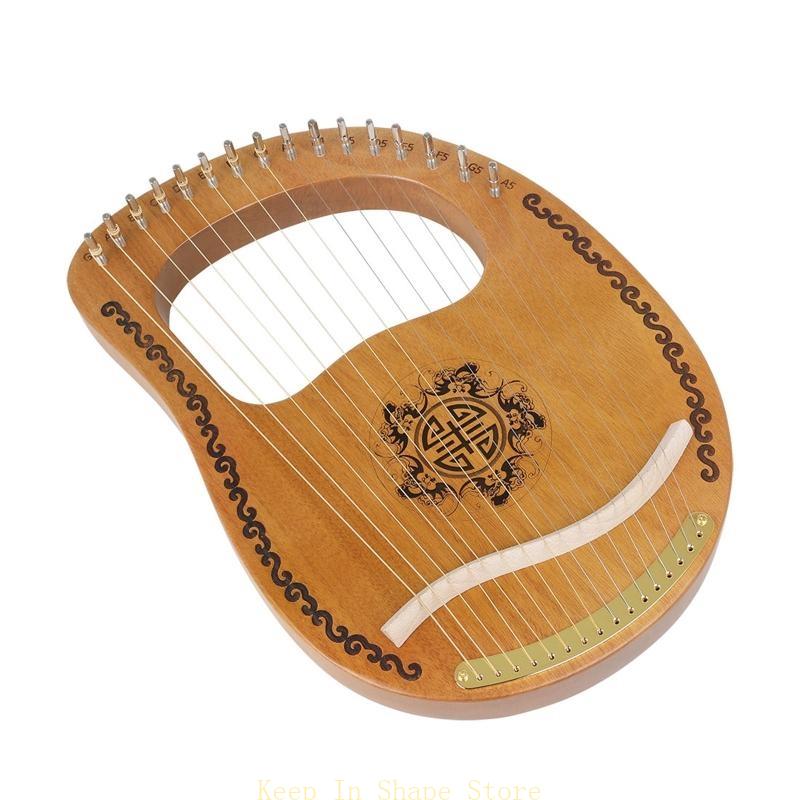 U1JC 16 Chuỗi Lyre Harp, Lyre  - đánh giá và giá Musical Instrument Symbols