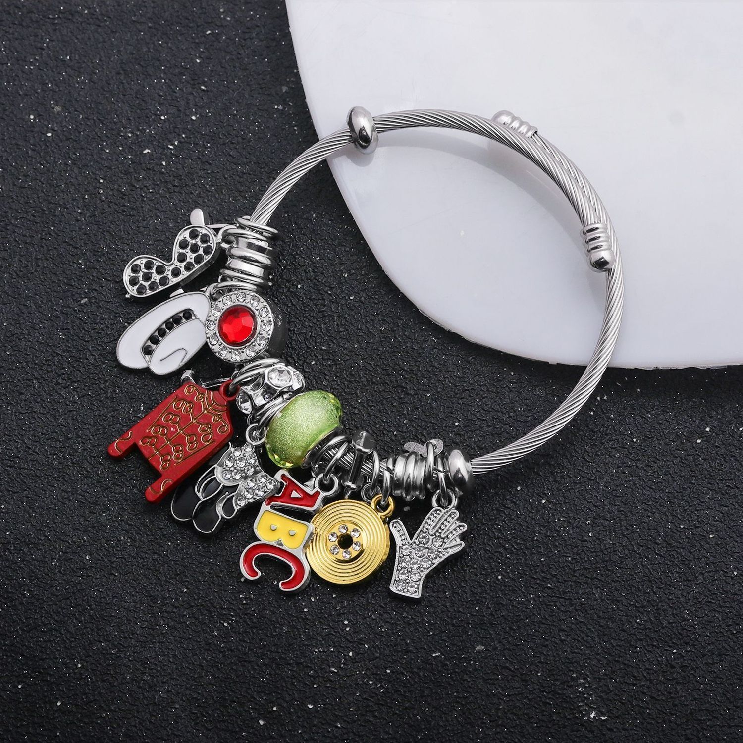 Michael Jackson Music Charm Br - đánh giá và giá Musical Instrument Jewelry
