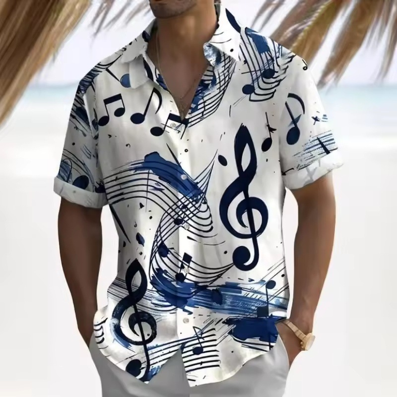 Blue and White Color-blocked M - đánh giá và giá Musical Instrument Symbols
