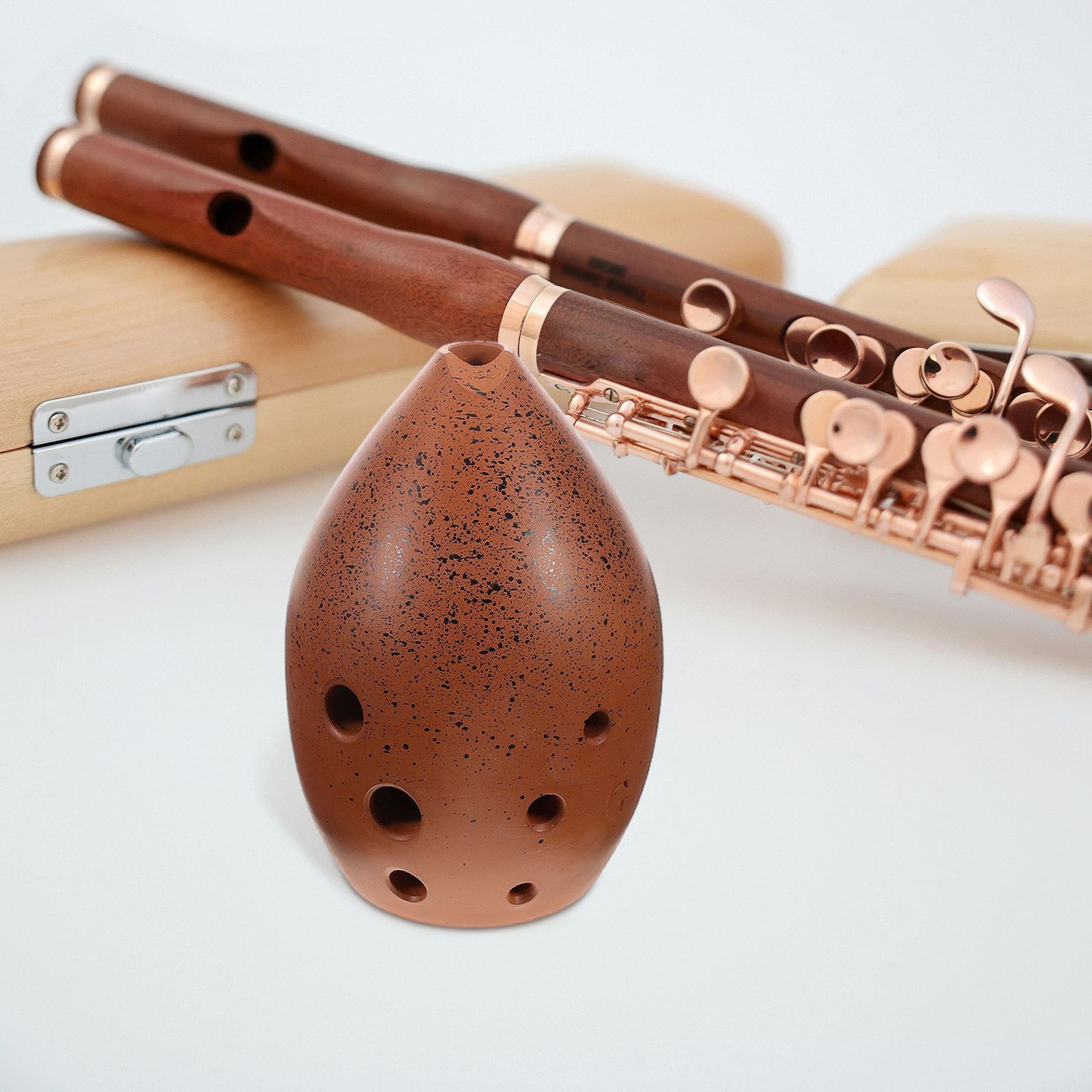 8 Hole Ceramic Ocarina Chinese - đánh giá và giá Musical Instrument Xun