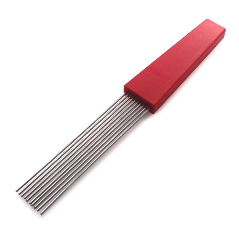 Dụng cụ bộ gõ bằng thép guiro  - đánh giá và giá Guiro Scraper Instrument