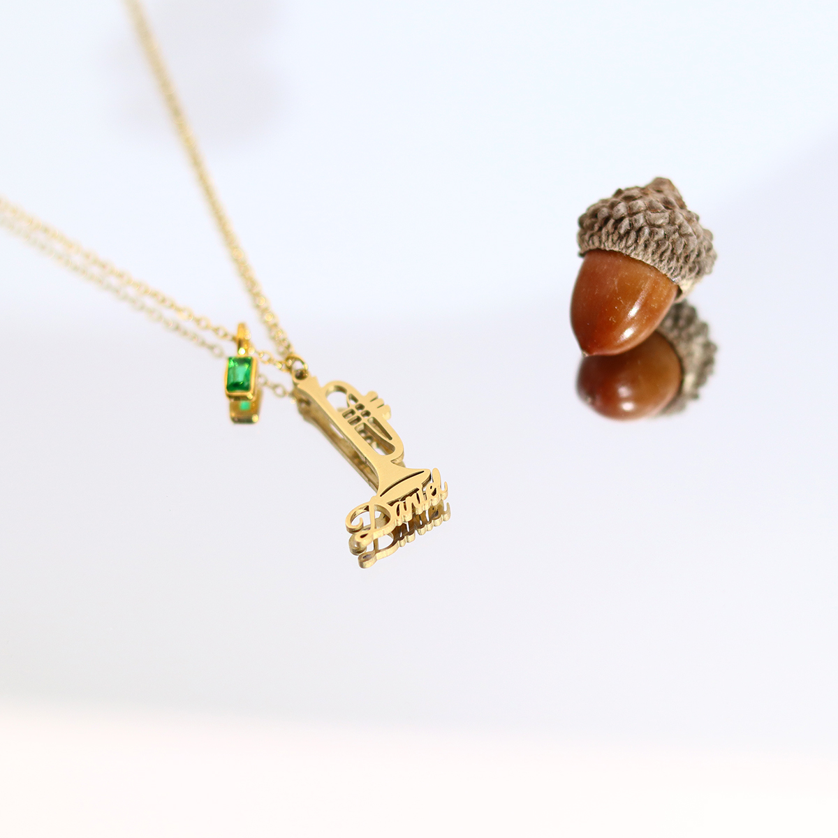 Custom Name Trumpet Necklace S - đánh giá và giá Musical Instrument Name
